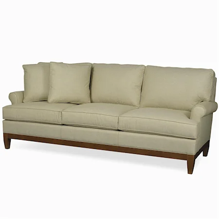 Camden Upholstered Sofa with Tapered Legs